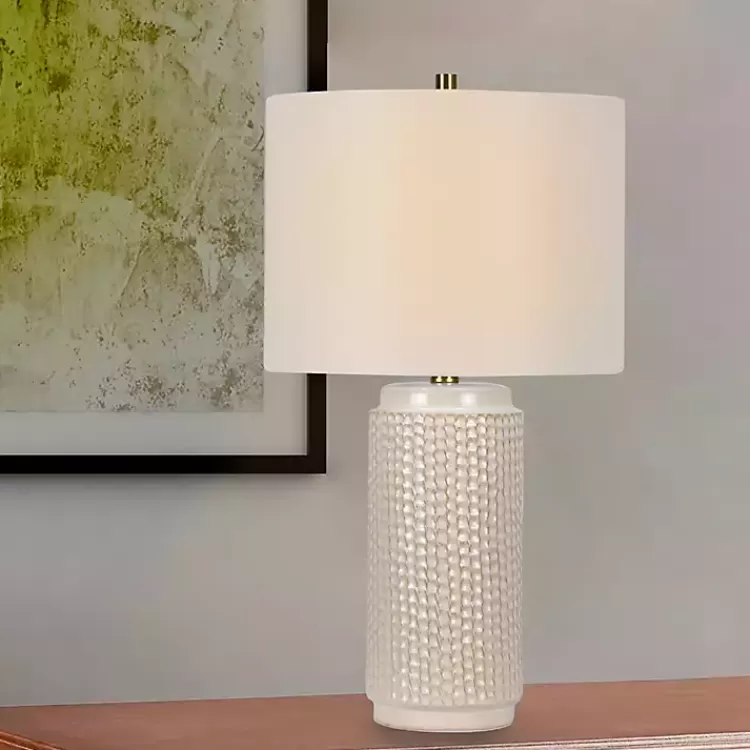 Textured Cylinder Table Lamps, Set of 2>Kirklands Home Discount