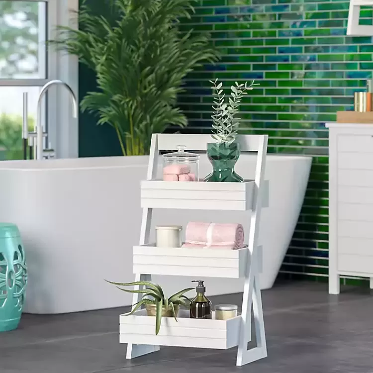 Tiered 3-Shelf Bathroom Shelves>Kirklands Home Sale