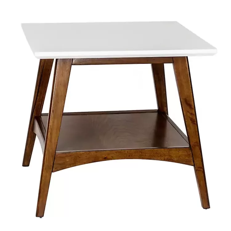 white_top_and_pecan_wood_midcentury_modern_table_2.webp White Top and Pecan Wood Mid-Century Modern Table>Kirklands Home Outlet