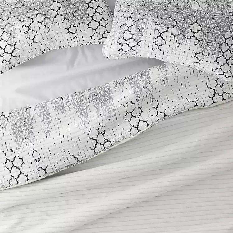 white_trellis_reversible_pc_twin_quilt_set_5.webp White Trellis Reversible 2-pc. Twin Quilt Set>Kirklands Home Sale