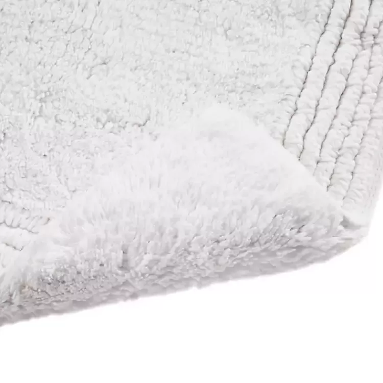 white_tufted_reversible_bath_mat__in_5.webp Tufted Reversible Bath Mat, 34 in.>Kirklands Home Flash Sale