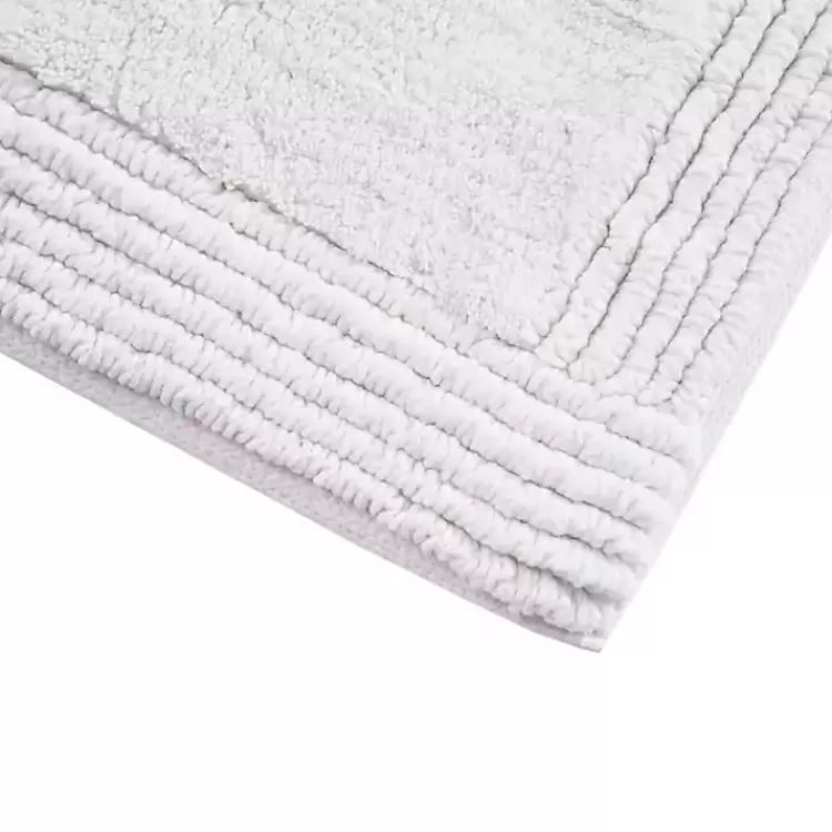 white_tufted_reversible_bath_runner_4.webp Tufted Reversible Bath Runner>Kirklands Home Discount