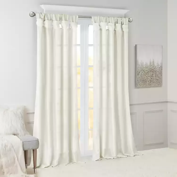 Twist Top Curtain Panel, 120 in.>Kirklands Home Clearance