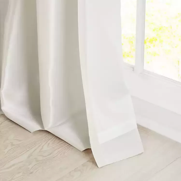 white_twist_top_curtain_panel__in_4-1.webp Twist Top Curtain Panel, 108 in.>Kirklands Home Cheap