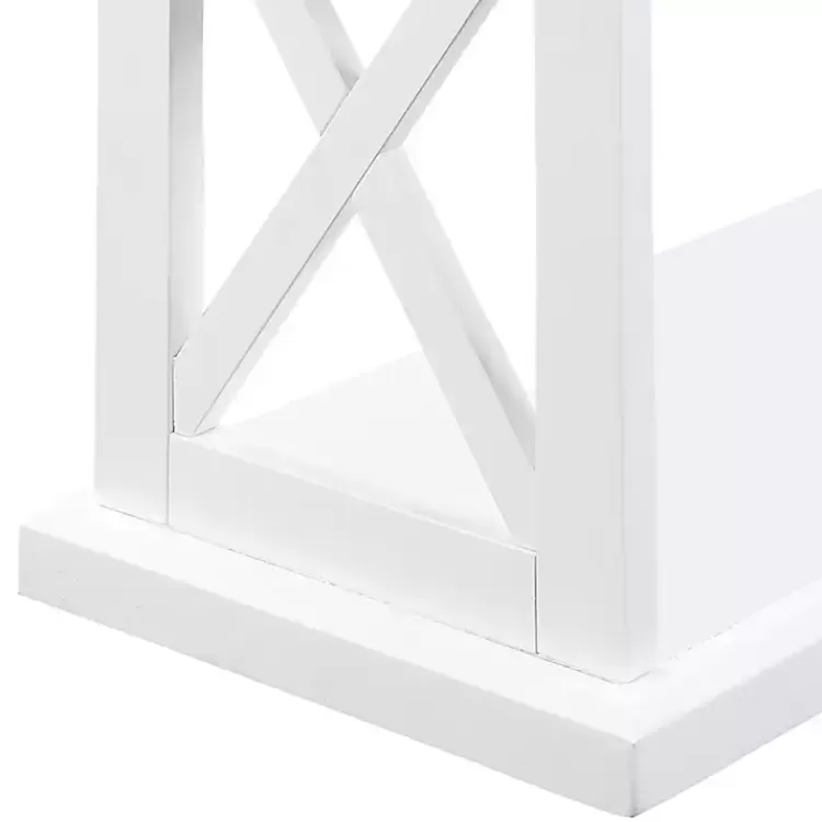 Two-Tone Double X Sides Console Table>Kirklands Home Flash Sale