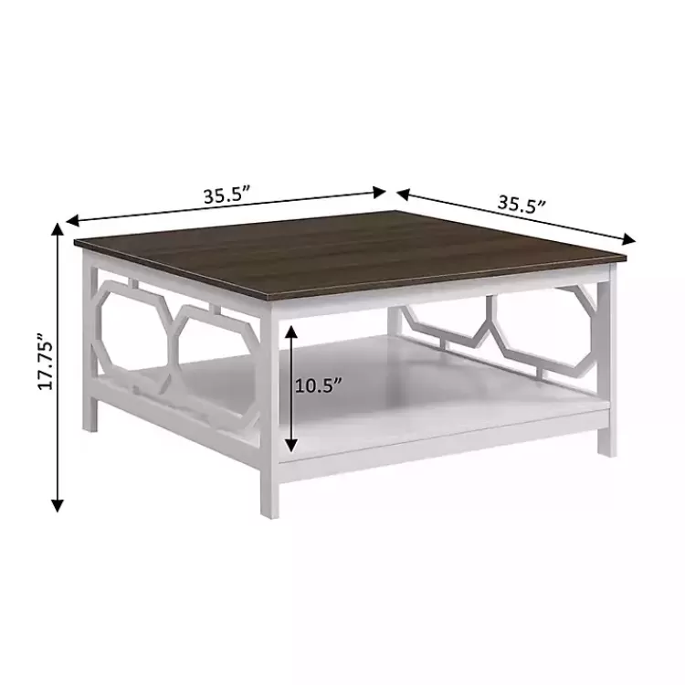 white_twotone_geometric_sides_square_coffee_table_3.webp White Two-Tone Geometric Sides Square Coffee Table>Kirklands Home Store