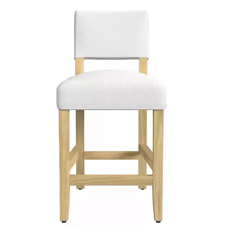 Upholstered Wood Counter Stool>Kirklands Home Outlet