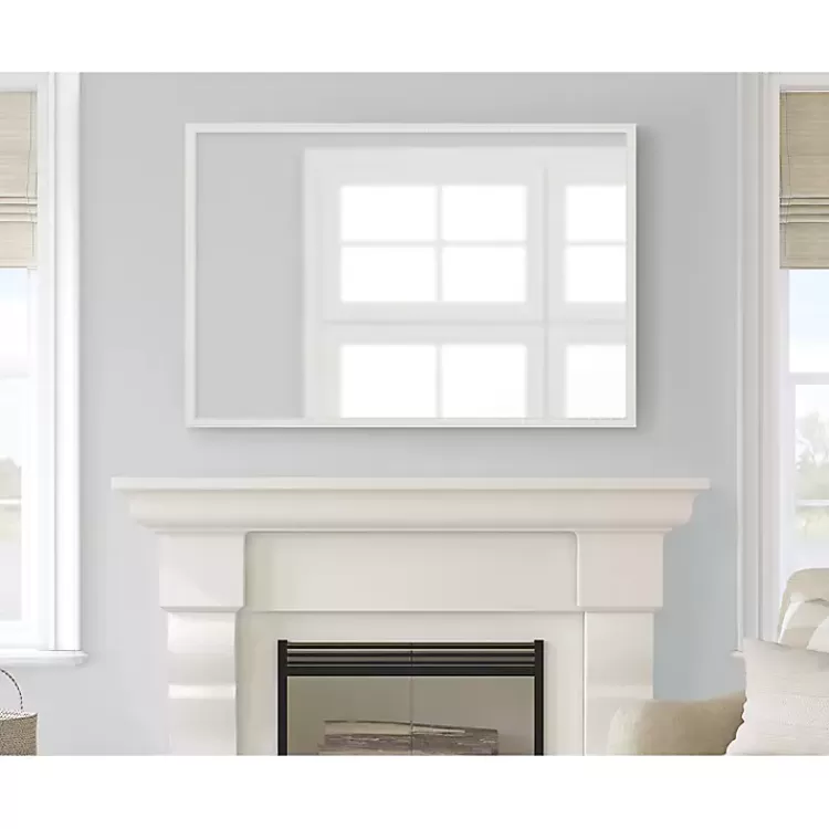 white_vintage_beaded_wall_mirror__in_6.webp White Vintage Beaded Wall Mirror, 36 in.>Kirklands Home Outlet