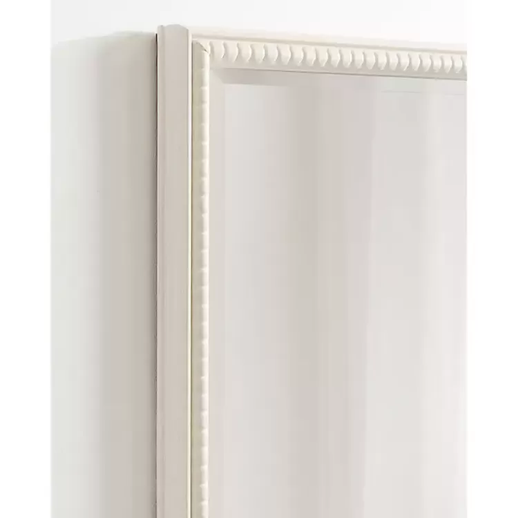 white_vintage_beaded_wall_mirror__in_7-1.webp White Vintage Beaded Wall Mirror, 30 in.>Kirklands Home Outlet