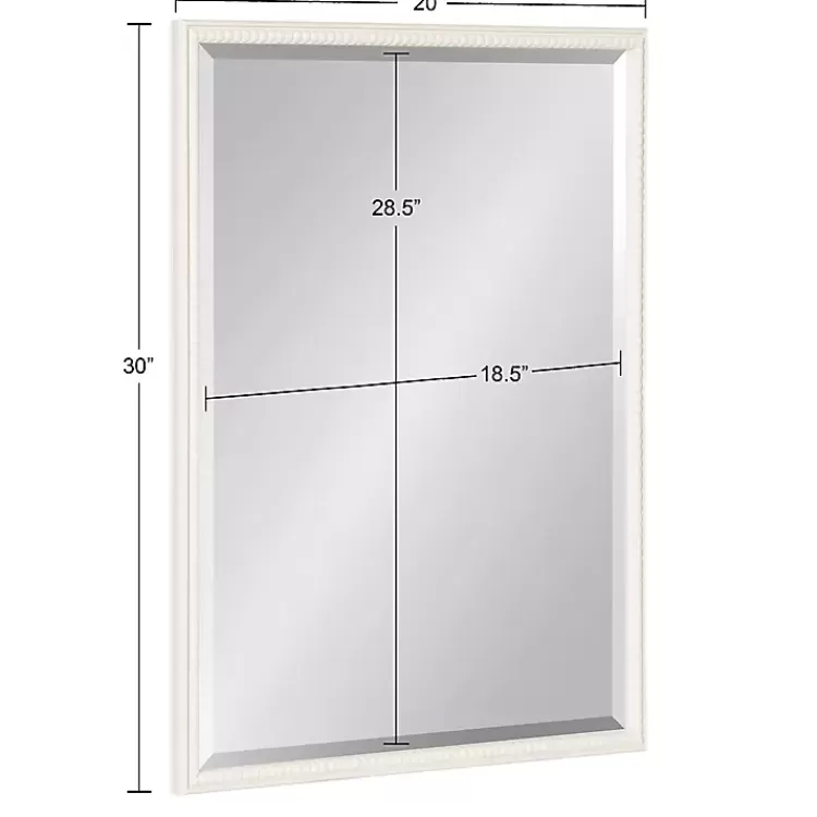 white_vintage_beaded_wall_mirror__in_9-1.webp White Vintage Beaded Wall Mirror, 30 in.>Kirklands Home Outlet