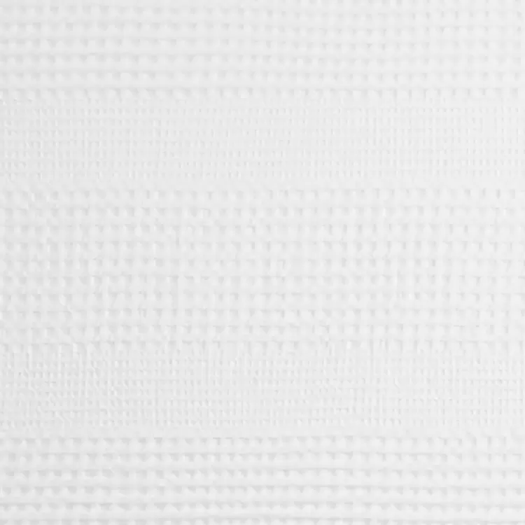 white_waffle_cotton_shower_curtain_4.webp Waffle Cotton Shower Curtain>Kirklands Home Shop