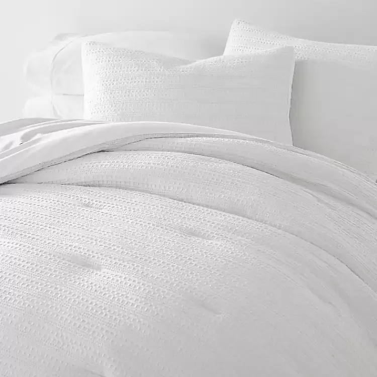 Waffle Ultra-Soft 3-pc. King Comforter Set>Kirklands Home Flash Sale