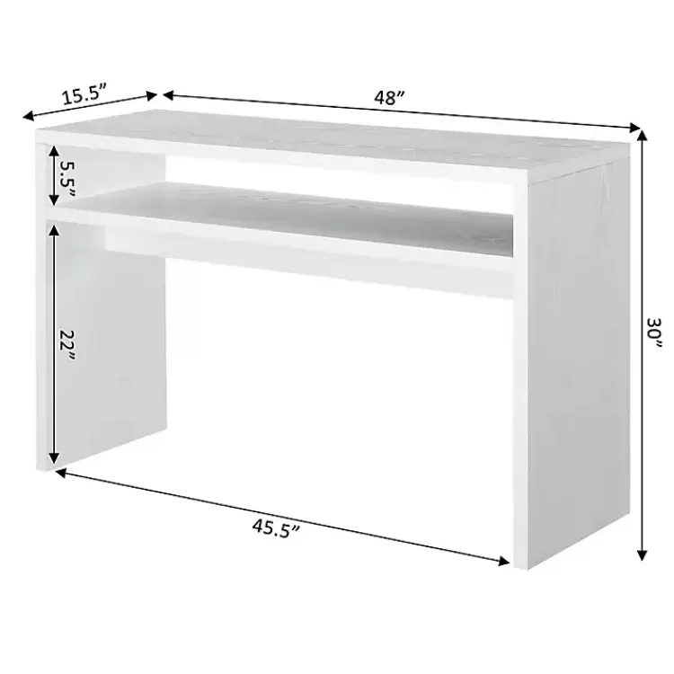 white_wakefield_tiered_console_table_3.webp Wakefield Tiered Console Table>Kirklands Home Best