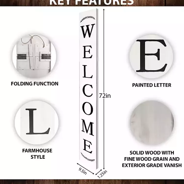 Welcome Laurel Porch Board>Kirklands Home Hot