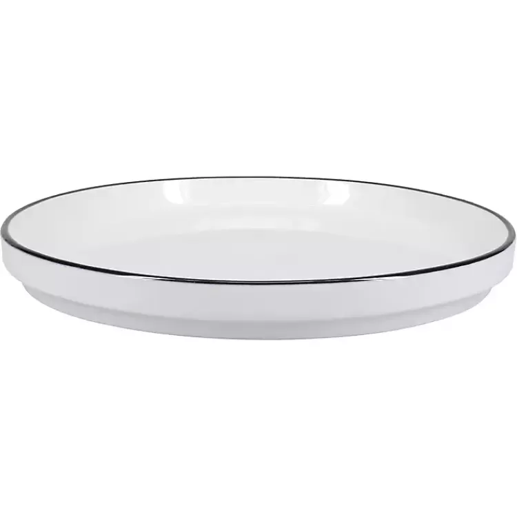 with Black Rims 16-pc. Dinnerware Set>Kirklands Home Fashion