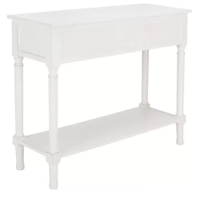 white_wood_allura_console_table_3.webp Wood Allura Console Table>Kirklands Home Outlet