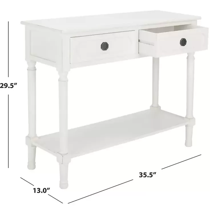white_wood_allura_console_table_7.webp Wood Allura Console Table>Kirklands Home Outlet