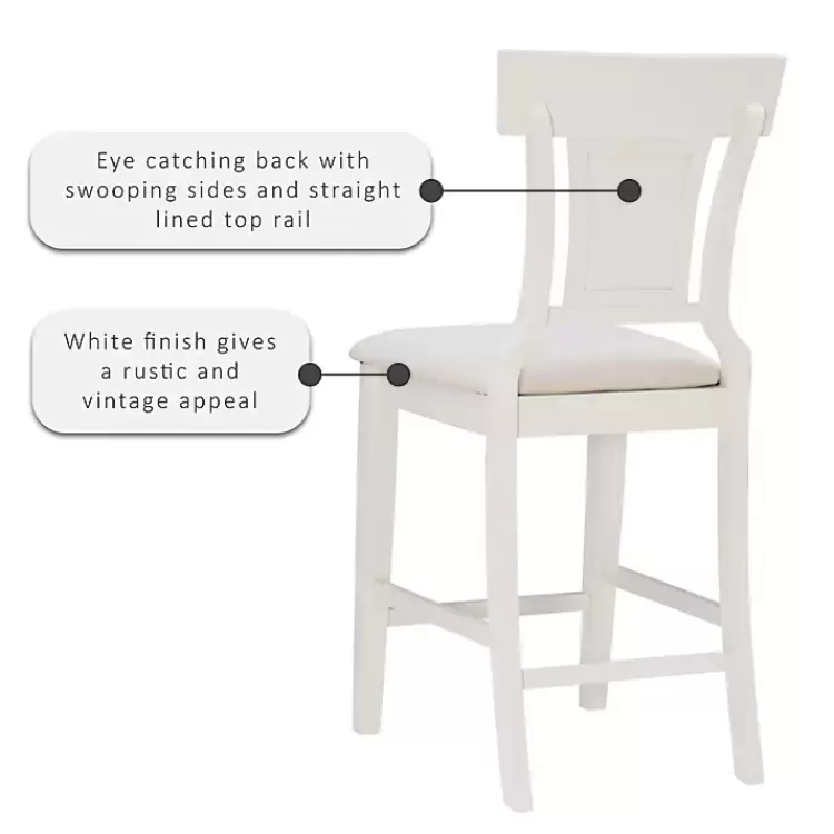 white_wood_and_rattan_upholstered_counter_stool_5.webp Wood and Rattan Upholstered Counter Stool>Kirklands Home Cheap