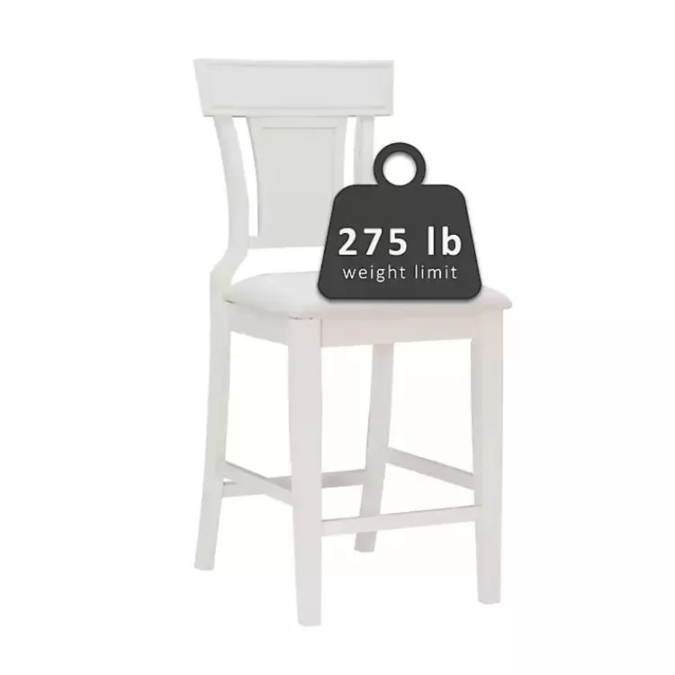 white_wood_and_rattan_upholstered_counter_stool_6.webp Wood and Rattan Upholstered Counter Stool>Kirklands Home Cheap