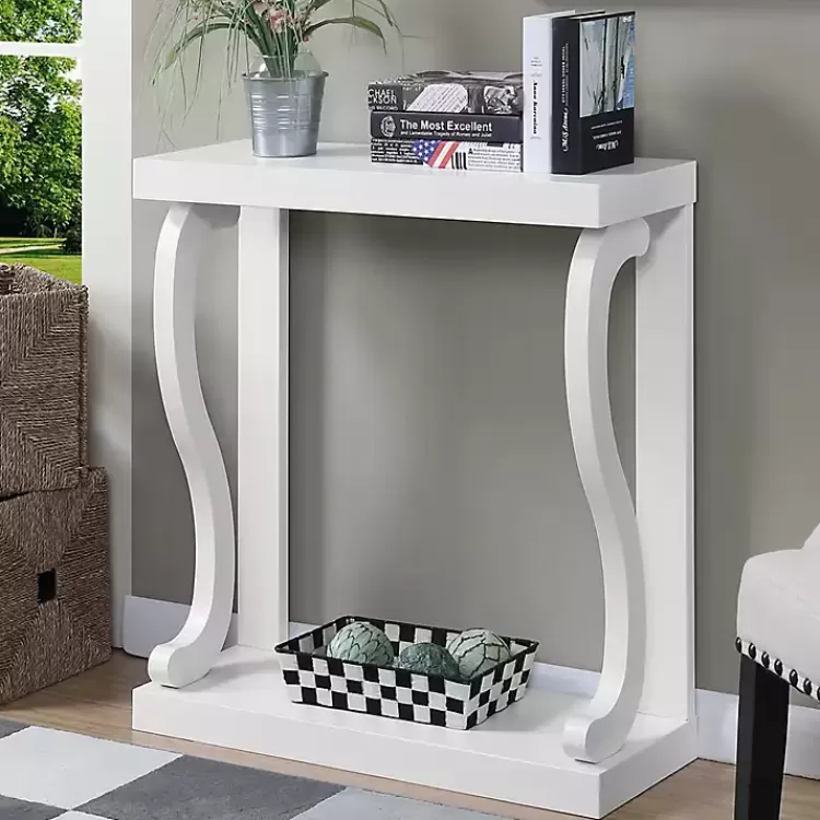 Wood Curved Sides Console Table>Kirklands Home Discount