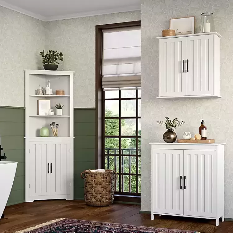 Wood 2-Door Corner Storage Cabinet>Kirklands Home New