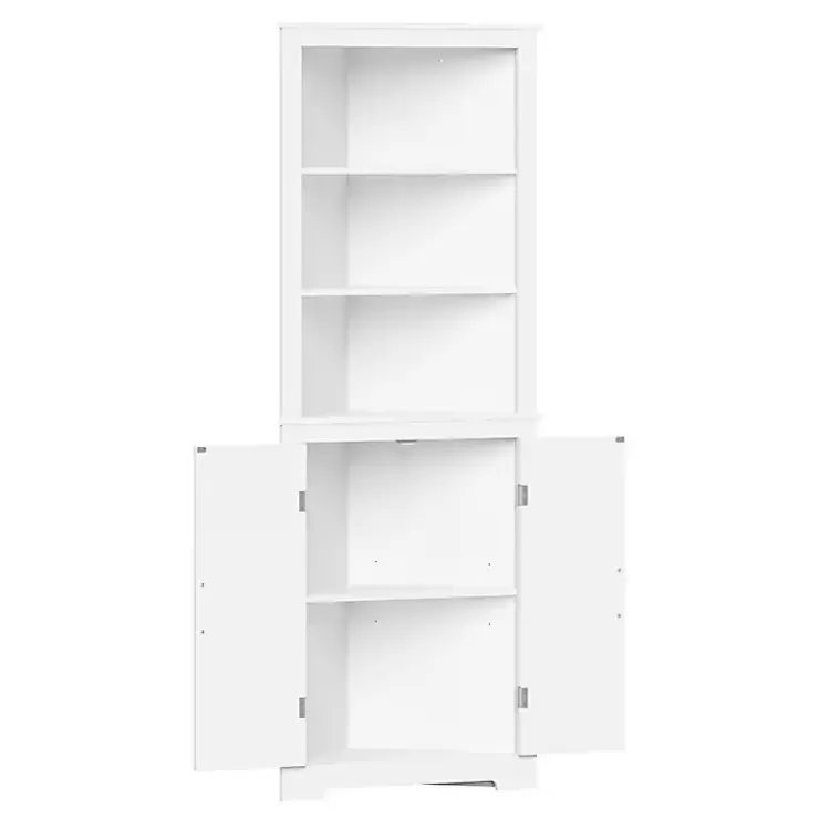 Wood 2-Door Corner Storage Cabinet>Kirklands Home New