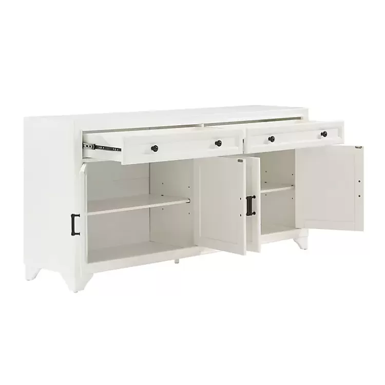 Wood 4-Door Sideboard Cabinet>Kirklands Home Fashion