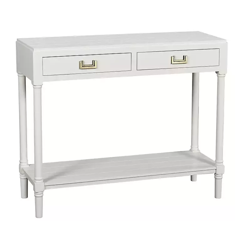 Wood 2-Drawer Layla Console Table>Kirklands Home Fashion
