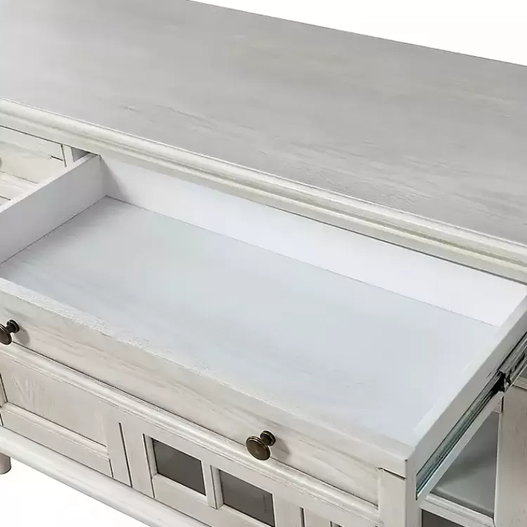 white_wood_glass_door_sideboard_cabinet_10.webp Wood Glass Door Sideboard Cabinet>Kirklands Home Outlet