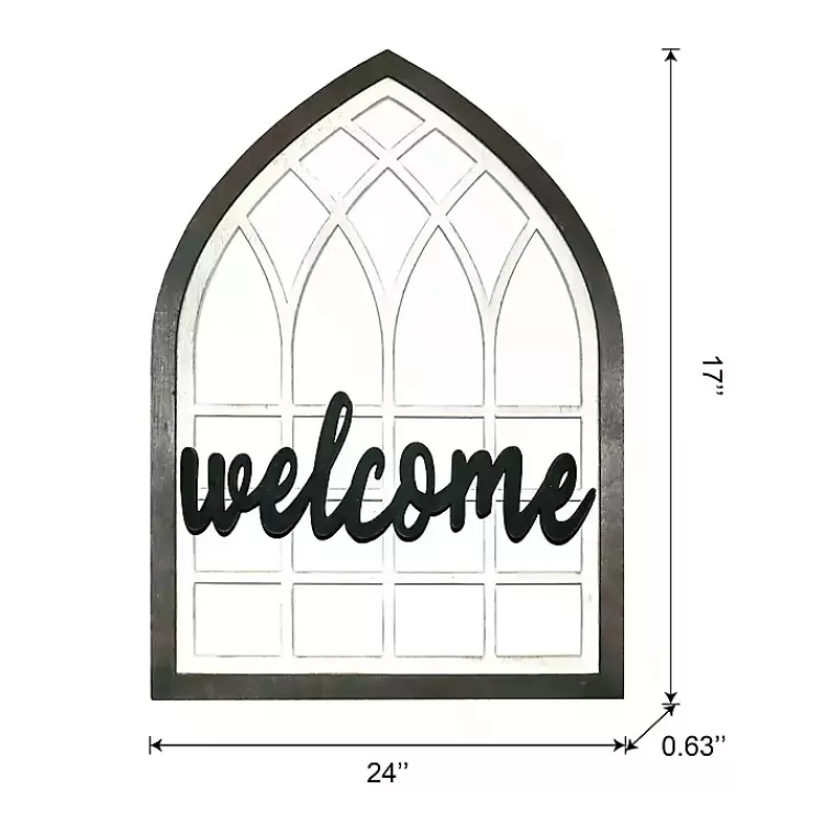 Wood Interchangeable Arch Wall Plaque>Kirklands Home Cheap