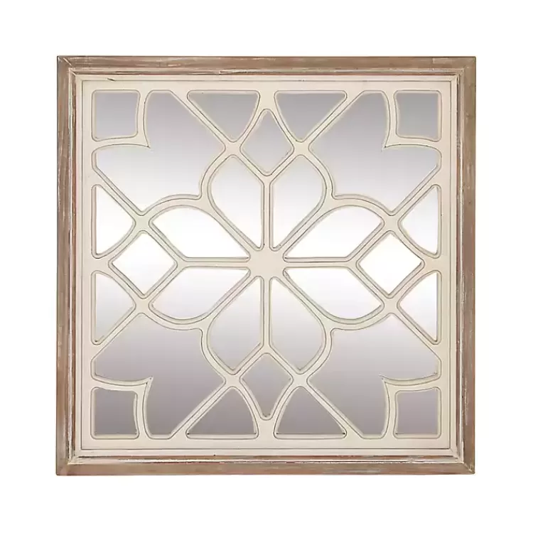 white_wood_lattice_overlay_mirror_4.webp White Wood Lattice Overlay Mirror>Kirklands Home Best