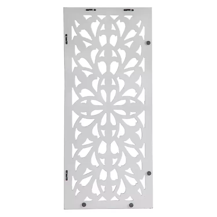 white_wood_medallion_august_wall_plaque_7.webp Wood Medallion August Wall Plaque>Kirklands Home Outlet