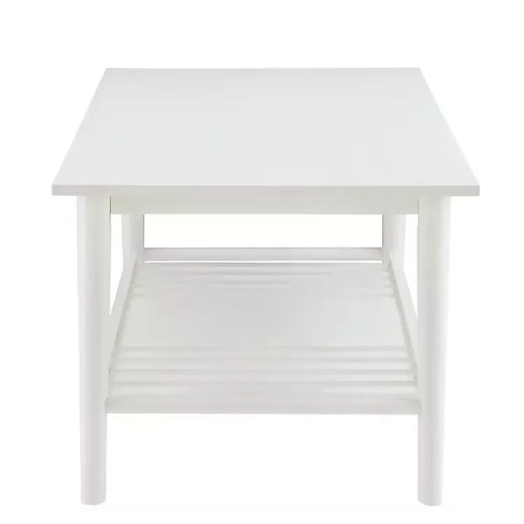 white_wood_midcentury_coffee_table_2.webp White Wood Midcentury Coffee Table>Kirklands Home Cheap