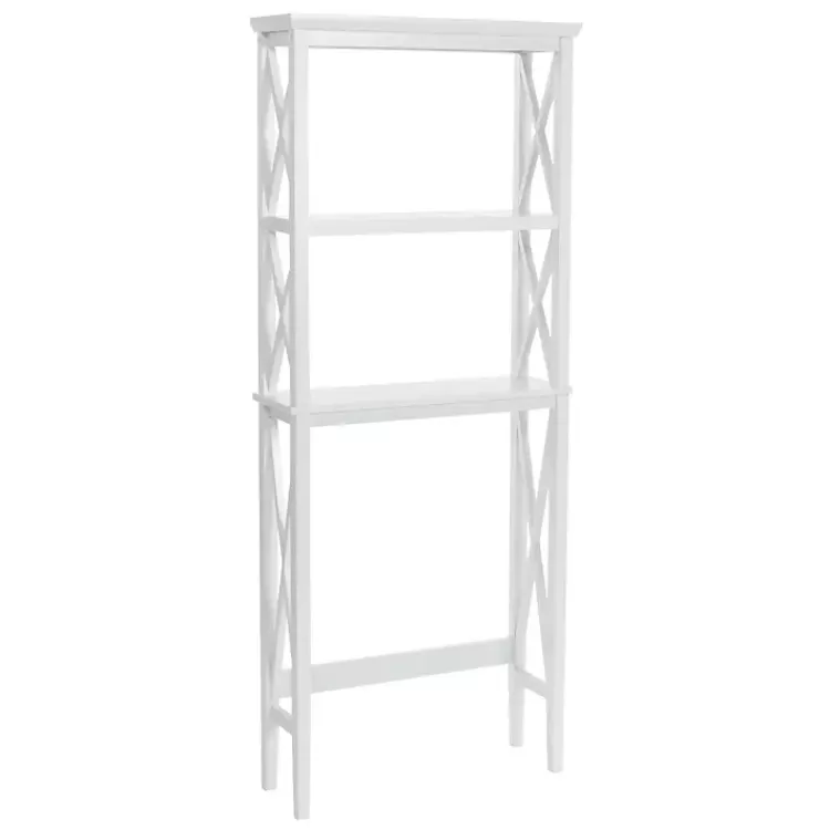 Wood Over-Toilet 3-Tier Shelf>Kirklands Home Cheap