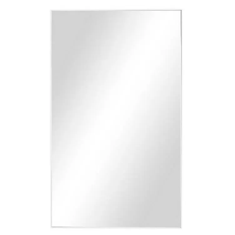 White Wood Rectangular Wall Mirror, 24x40 in.>Kirklands Home Store