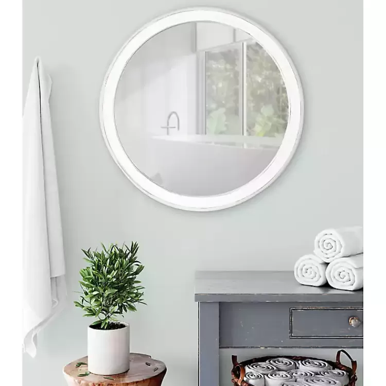 white_wood_round_mansel_mirror_6.webp Wood Round Mansel Mirror>Kirklands Home Best Sale