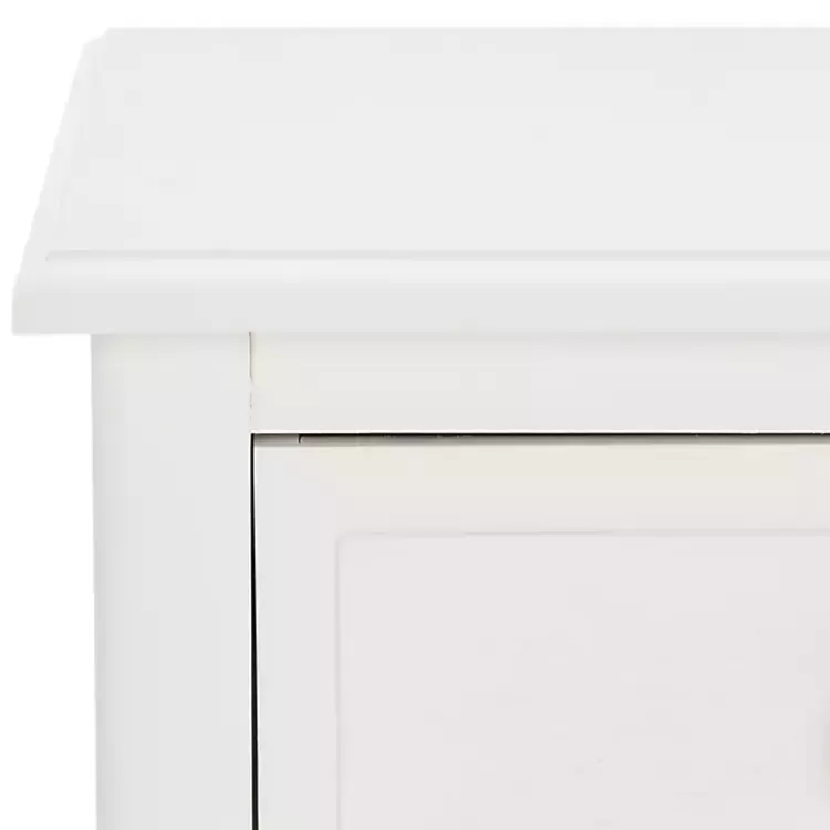 Wood Side Table with Baskets>Kirklands Home Flash Sale