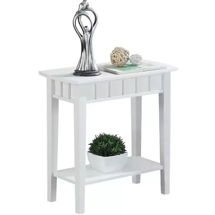 Wood Slat Accent Table>Kirklands Home Shop