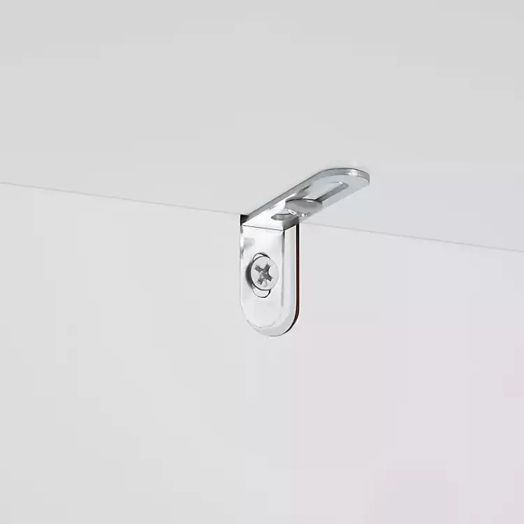 white_wood_slim_single_glass_door_floor_cabinet_5.webp Wood Slim Single Glass Door Floor Cabinet>Kirklands Home Fashion