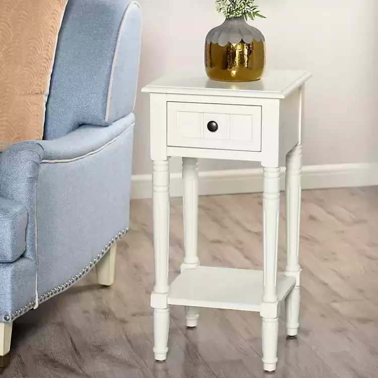 Wood Square Hampton Accent Table>Kirklands Home Outlet