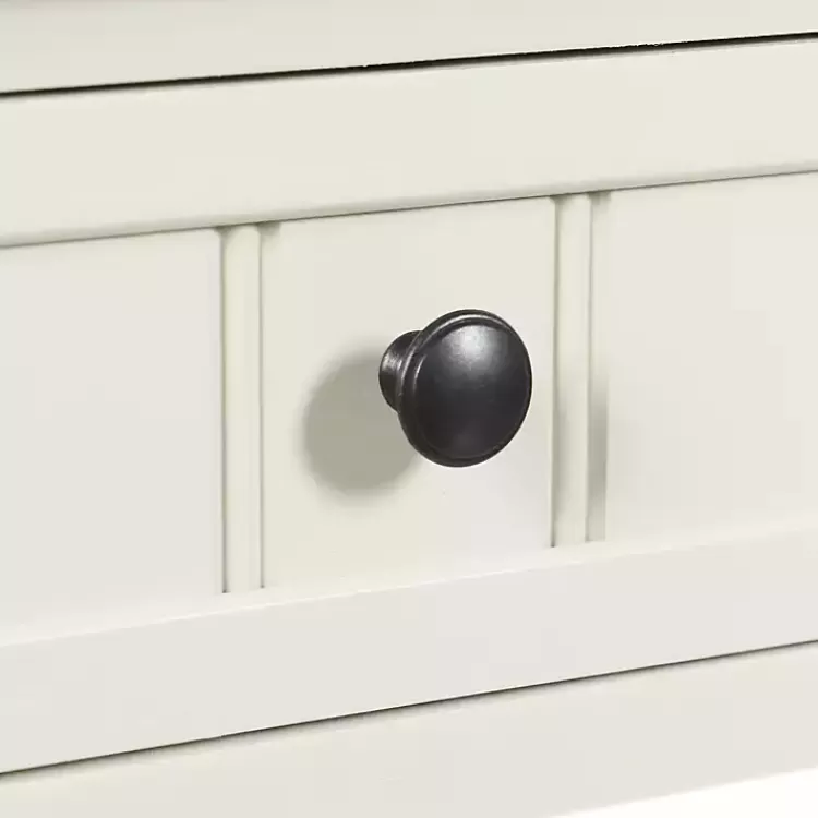 white_wood_square_hampton_accent_table_5.webp Wood Square Hampton Accent Table>Kirklands Home Outlet