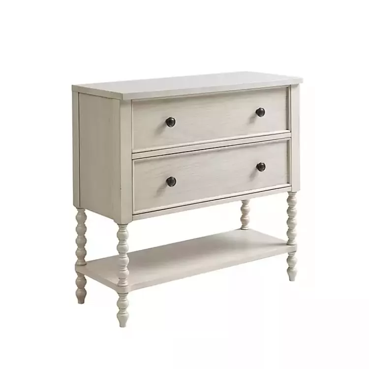 Wood Turned Legs 2-Drawer Chest>Kirklands Home Sale