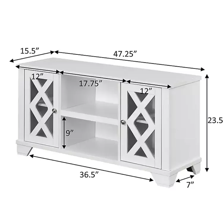 white_wood_x_doors_media_cabinet_3.webp Wood X Doors Media Cabinet>Kirklands Home Outlet