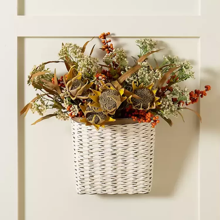 white_woven_wall_pocket_4.webp Woven Wall Pocket>Kirklands Home Best