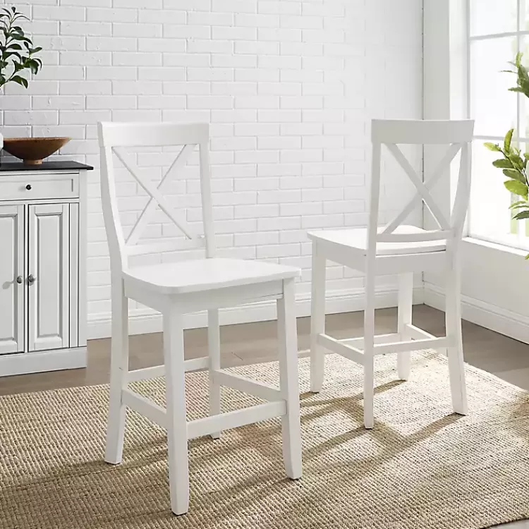 X-Back Farmhouse Counter Stools, Set of 2>Kirklands Home Store