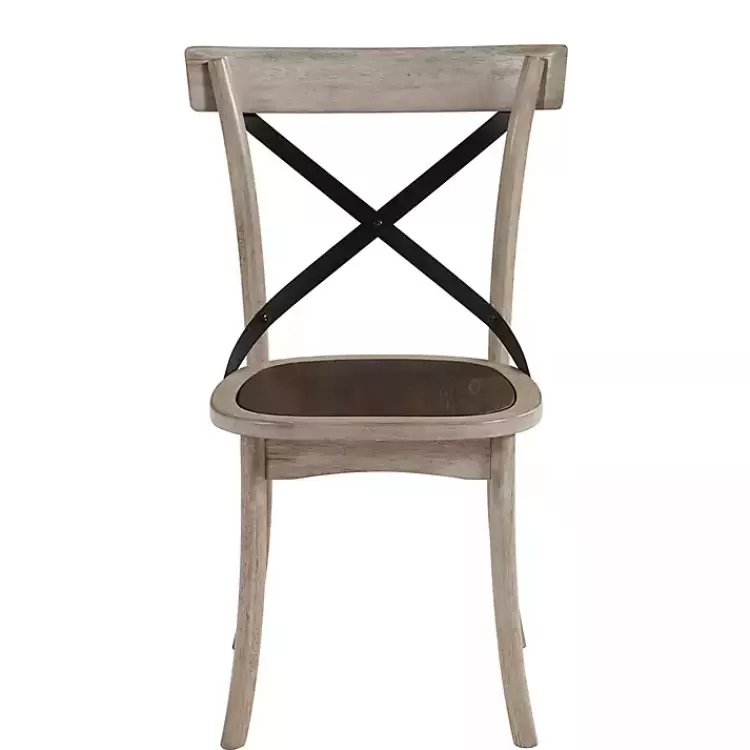 White X-Back Wooden Dining Chairs, Set of 2>Kirklands Home Fashion