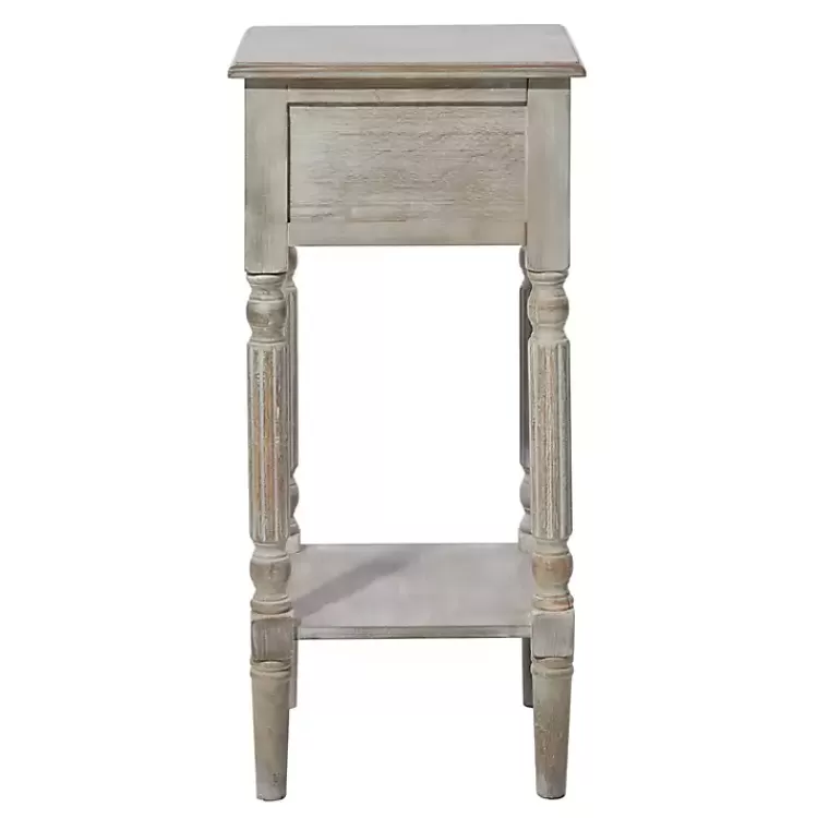 whitewash_distressed_wood_accent_table_2.webp Whitewash Distressed Wood Accent Table>Kirklands Home Flash Sale