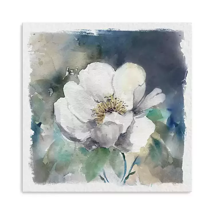 Whitewashed Peony Canvas Art Print>Kirklands Home Fashion