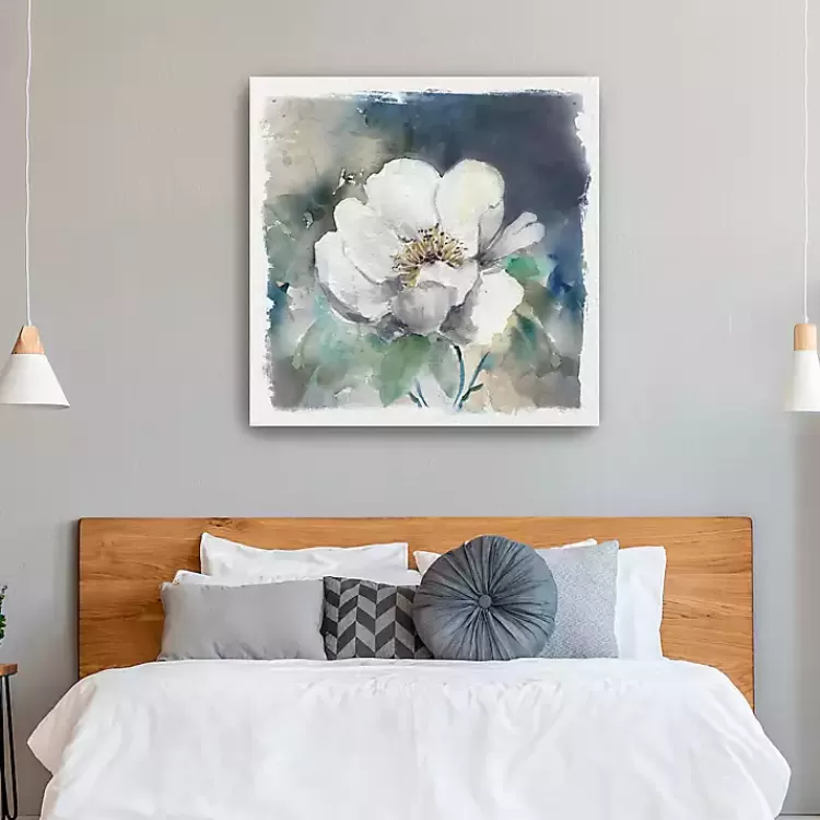 Whitewashed Peony Canvas Art Print>Kirklands Home Fashion