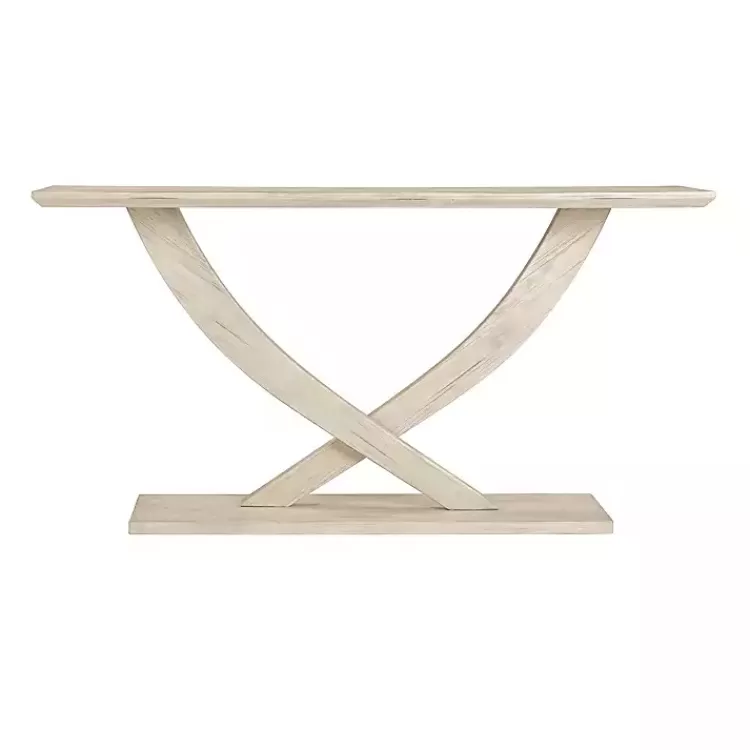 whitewashed_ramus_console_table_2.webp washed Ramus Console Table>Kirklands Home Best Sale